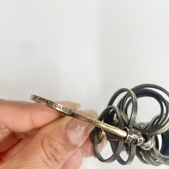 F.E Allen’s US Standard | Antique Ring Gauge Sizer Patent Feb 3 1874 - Picture 8 of 9